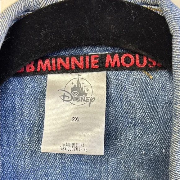 Disney Minnie Mouse club Vintage Denim Jacket - Picture 3 of 5